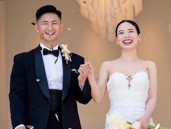 ヒロギンザ 青山店(HIRO GINZA)の写真/秋挙式の花嫁様必見♪ドレスや和装に映える透明感&ツヤ肌に!うなじ・二の腕・デコルテまで徹底ケア★