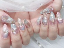 レオ 六本木店(Leo)/桜マグネットネイル＊