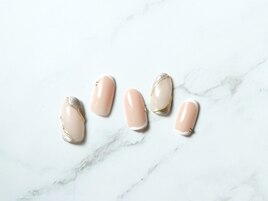 上品うねうねニュアンスネイル♪