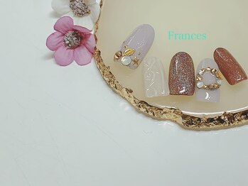 フランセス(Frances)/新作　クリスマス×ニットネイル