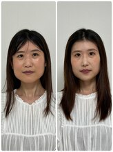 ブルースター(BLUE STAR)/メイクで小顔矯正並みの変化☆