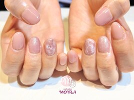 【大理石ネイル】