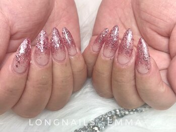 ロングネイルズ エマ(LongNails-Emma)/ラメグラデ