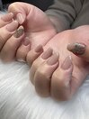 マグネット×リボンネイル