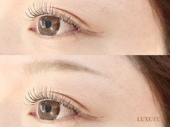 ルクソーアイ(LUXUEUX EYE)の写真/【あなたの"なりたい"を叶えます♪】まつげパーマ/マツエク/アイブロウWAXで目元をトータルプロデュース！