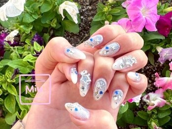 ミュー(Miu.)の写真/定額メニューあり＊トレンドの#夏ネイルや#マグネットネイル、パーツもたくさんご用意◎