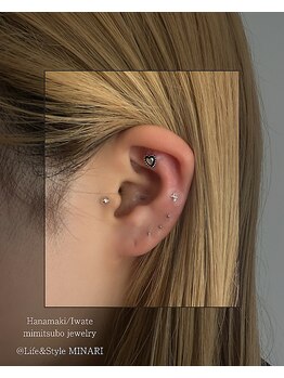 ミナリ(MINARI)/人気の耳ツボジュエリー