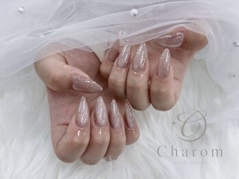 チャロム(Charom)の写真/【初回オフ無料！マグネットorフラッシュネイル♪】流行のネイルを期間限定でお得に★段違いの輝きが◎