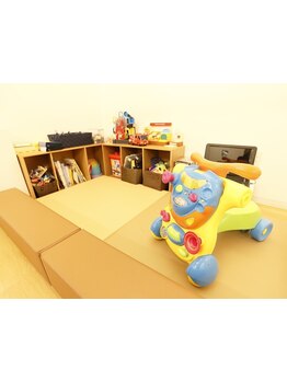 お子様同伴OKのサロン