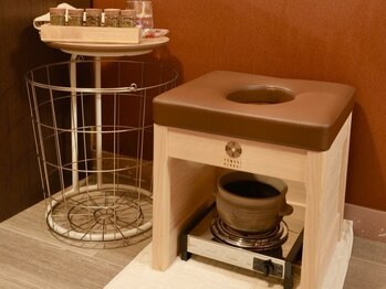 アムール ハカタ(Amur HAKATA)の写真/【よもぎ蒸し40分￥4500～】オリジナルブレンドを5種類の中から選択！お身体を内側から温めます♪