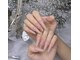 ナァネイル(Naa Nail)の写真/【ハイクオリティ/長持ち】長さだし/持ち込みデザインが人気◎2本ア-トでシンプルな中に個性が光る手元に♪