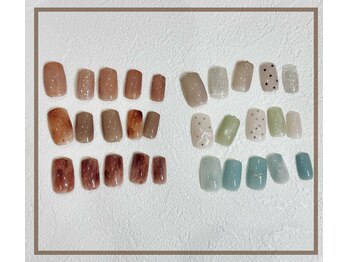 リアン 大宮(Rian)の写真/《豊富な定額サンプル》技術力×ハイセンスなネイリストが提案!シンプルから手書きアートまでお任せ◎
