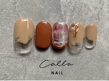 カラネイル 南森町店(calla nail)/ツイードチェック