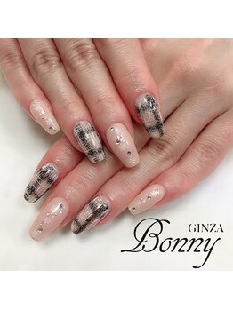 銀座ボニー 東日本橋店/チェックネイル