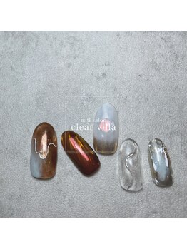 ネイルサロンクリアヴィラ(nail salon clear villa)/nuance designコース￥9990