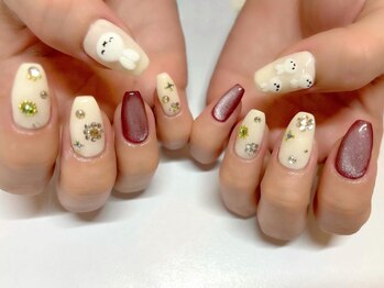 キラネイル アンド アイラッシュ by World Beauty(KIRA)/ミッフィーネイル