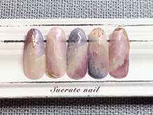 スエルテ ネイルサロン 北千住店/魅惑のニュアンスネイル ¥8000