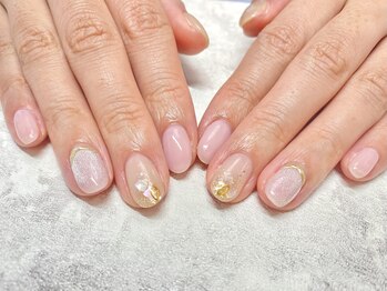 アール(R)/#シェルネイル