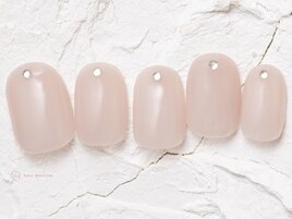 シンプル先端ストーン￥5500