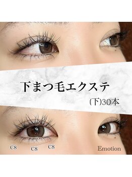 エモーション(Emotion)/逆まつ毛でも下まつ毛♪