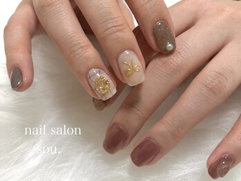 ソウ(sou.)/リボンネイル