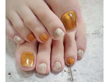 シックネイル(CHIC NAIL)/オレンジネイル