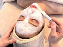 お肌別パック、お仕上げ
