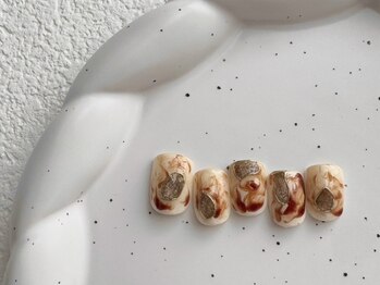 マルネイル 大宮店(MARU NAIL)/10月新作premium+ design¥8,980