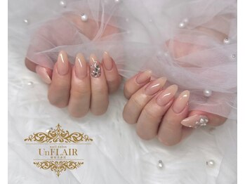 アンフレア 麻布十番店(UnFLAIR)の写真/《初回オフ無料★感動の長持ち施術》ワンランク上の指先に♪リピート率◎ワンカラー¥6980（パーツ別途）