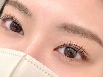 RIMURU by GLITTER まつ毛&眉毛 つくば店【5月2日NEW OPEN(予定)】の写真/くっきり可愛い目元で明るい印象を!明日からのメイク落ちの心配も軽減☆“かわいい”をキープ♪