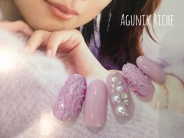 【レリーフネイル】