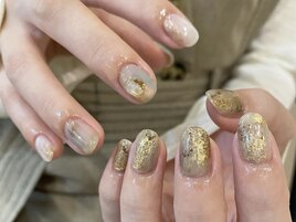 グリーンニュアンスネイル
