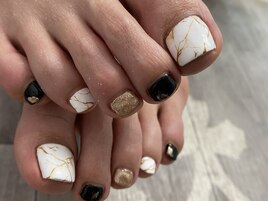 Ladies nail designed