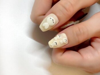 キラネイル アンド アイラッシュ by World Beauty(KIRA)/ミッフィーネイル