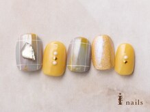 アイネイルズ 横浜EAST店(I-nails)/カラフルチェックネイル