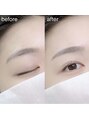 アンジュ 上野御徒町本店(ange) WAX美眉スタイリング仕上がり#アイブロウ#眉毛サロン#眉毛#眉