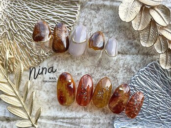 フィリス 横浜店(PHYLIS)/#べっ甲ネイル