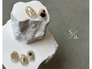 ネイルケアスタジオ シア(Sia)/ニュアンス/天然石