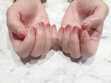 アミックスネイル(Amix nail)/春色グラデーション