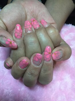 エテルノリンド(Eterno Lindo)/上品フラワーネイル☆