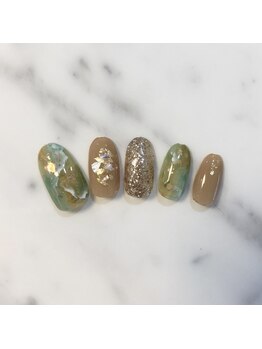 ビューティーアンドスパ セレクトプラス(Beauty & Spa treatment Select +)/グリーンターコイズでニュアンス