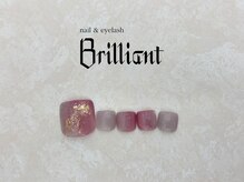 ネイルアンドまつげエクステのお店 ブリリアント 草加(Brilliant)/Foot 　定額9900円コース
