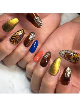 ネイルサイン ラフラフ(NAIL SIGN ROUGH LOUGH)/こちトラめんずネイル