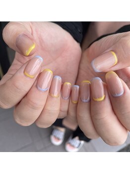 トータルサロン 白べぇーっ プラス/シンプルネイル