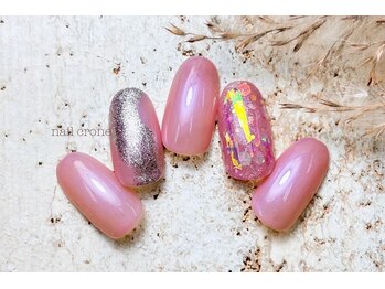 ネイルクローネ(nail crone)/ピンクネイル