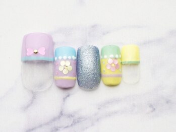 池袋ネイルサロン イイネイル(Ee-Nail)/ポップイースターネイル初￥7500