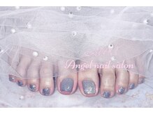 エンジェルネイルサロン(Angel nail salon)/水色マグフラッシュ