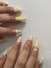 エムサロン(emusalon)/春フレンチ/高崎ネイル