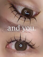 アンドユー(and you.)/フラットラッシュ120本