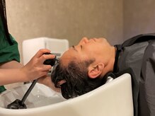 ヘッドスパ整作所/すすぎ 施術イメージ